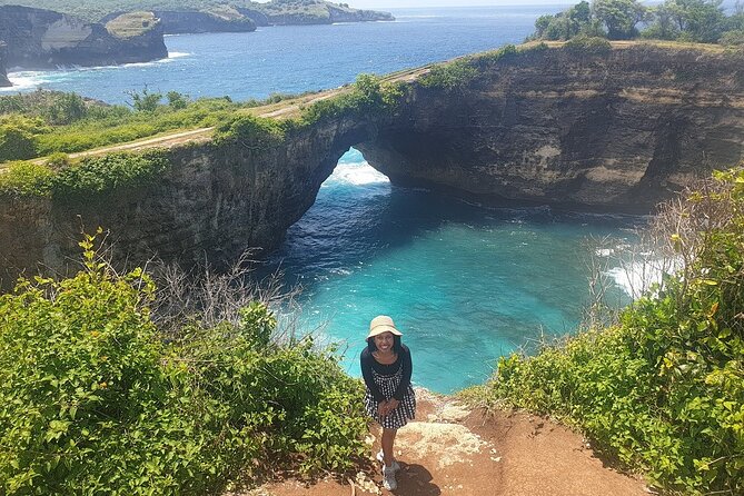 Nusa Penida Island Day Trip - Crystal Bay: quiet sand, big swell, and a photo-friendly stop