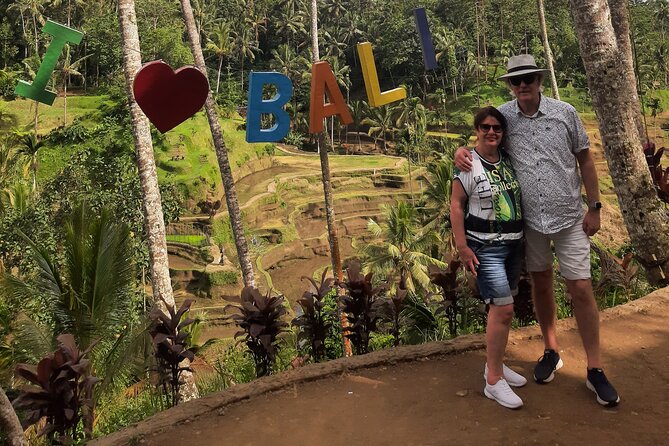Private Driver in Bali with English Speaking - Stop 1: Tegenungan Waterfall without the mountain hike
