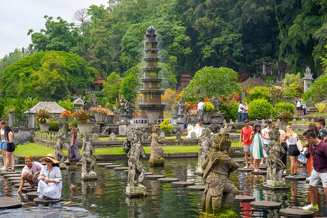 Private Full-Day Tour: Amazing The Gate of Heaven Bali Tour - Ujung Water Palace: sister site vibes and more reflecting pool shots