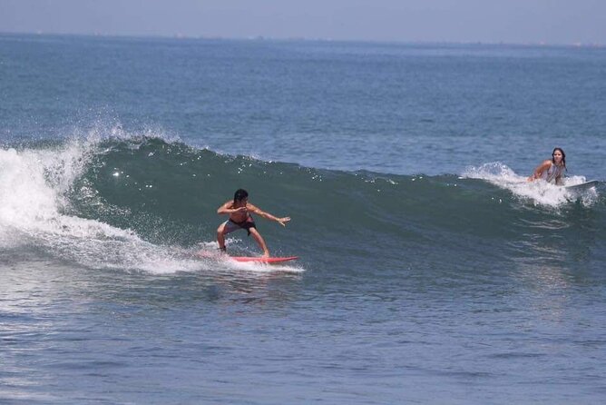 Private One on One Surf Lesson in Canggu area - Bali - Foam boards, rash vests, and the gear that makes learning easier