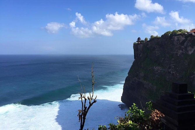 Private Tour Rafting Uluwatu Kecak Dance Sunset and Dinner in Jimbaran Bay - Uluwatu Temple Cliffs: Kecak Fire Dance and Sunset Views