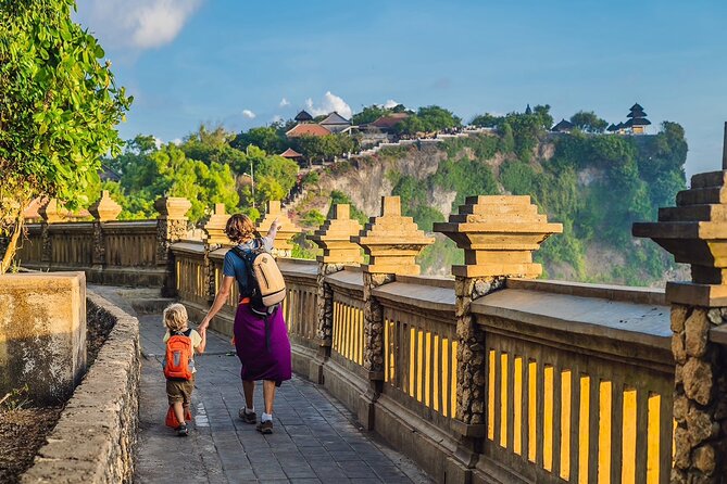 Private Tour Uluwatu Sunset Kecak Dance and Dinner at Jimbaran - Uluwatu Temple at Golden Hour: Cliff Views, Strong Guidance, and Monkey Sense