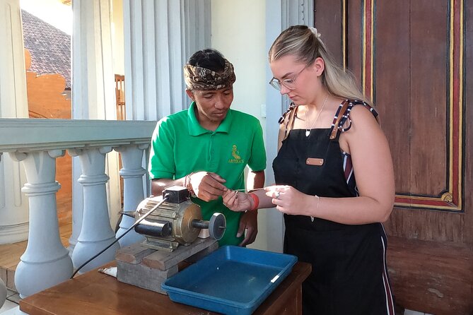 Private Traditional Bali Silver Jewelry Making Class - What a 3-hour private class actually looks like