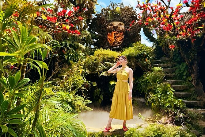 Private Ubud Instagrammable Tour - All Inclusive - Sari Timbul by Kubu Bali: blown glass, swings, and gardens that slow you down