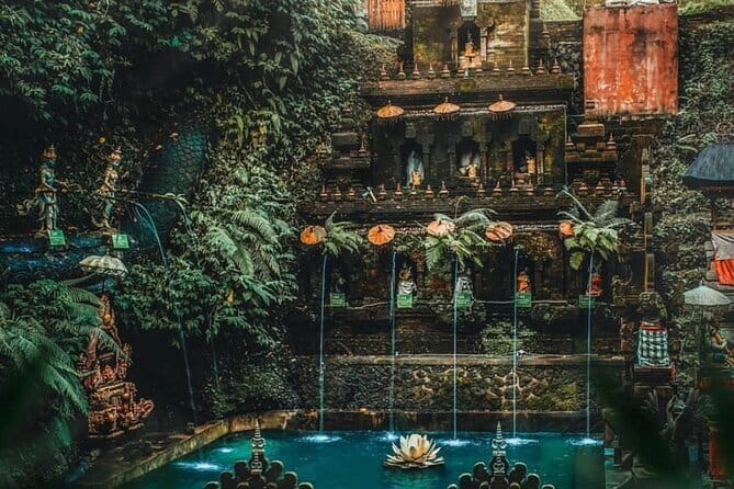 Purification Ceremony, Kehen Temple and Goa Raja Waterfall Tour - Key highlights
