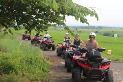 Quadbike Adventure with Tunnel and Waterfall Tour in Bali - Getting ready: boots, helmet, locker, and the wet-clothes rule