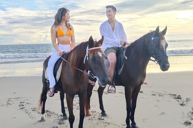 Seminyak Horse back riding In the beach - Key highlights