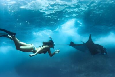 Snorkeling In Nusa Penida Island With Manta Ray From Bali - Gamat Bay: First Stop, First Chances