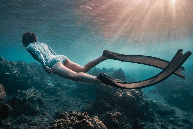Snorkeling Manta Rays, Land Tour Tembeling Pool & Kelingking - Tembeling Beach and Forest Natural Pool: the jungle swim stop