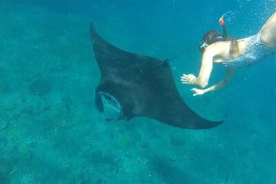 Snorkeling with Manta Rays in Their Habitat with Manta Point - The boat ride from Banjar Nyuh Harbor: short time, real sea conditions