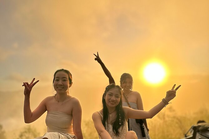 Sunrise / Sunset Jeep Tour Mt. Batur Kintamani & Hot Spring - The 7:00am Black Lava Stop: Entrance Included, Photos Easy