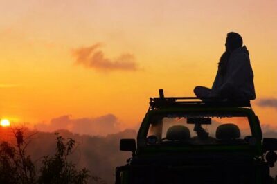 Sunrise / Sunset Jeep Tour Mt. Batur Kintamani & Hot Spring - The Timing: 4:00am Pickup Through a 10:00am Return