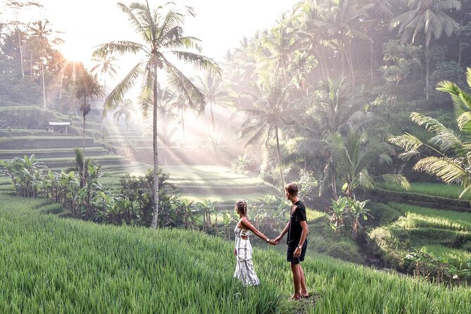 Swimming At Taman Sari Waterfall & Visit The Best Site Of Ubud - Stop 3: Tegallalang rice terraces for viewpoints and walking time