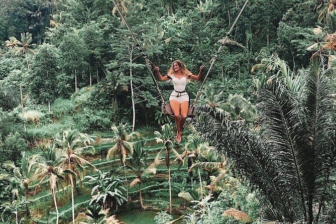 Swimming At Taman Sari Waterfall & Visit The Best Site Of Ubud - Stop 1: Taman Sari Waterfall and the natural pool swim