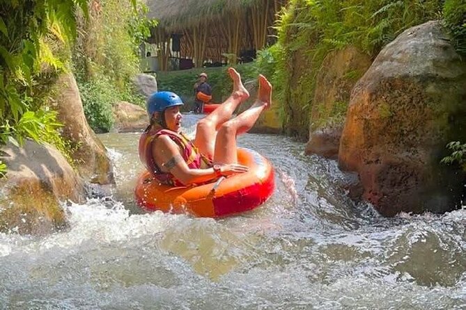 Tegallalang cave tubing - Small rapids, gentler than rafting (but still fun)