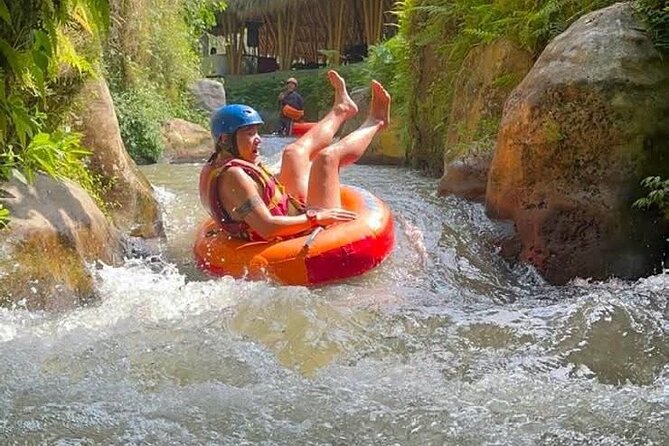 Tegallalang cave tubing - After tubing: the peaceful boat ride finish