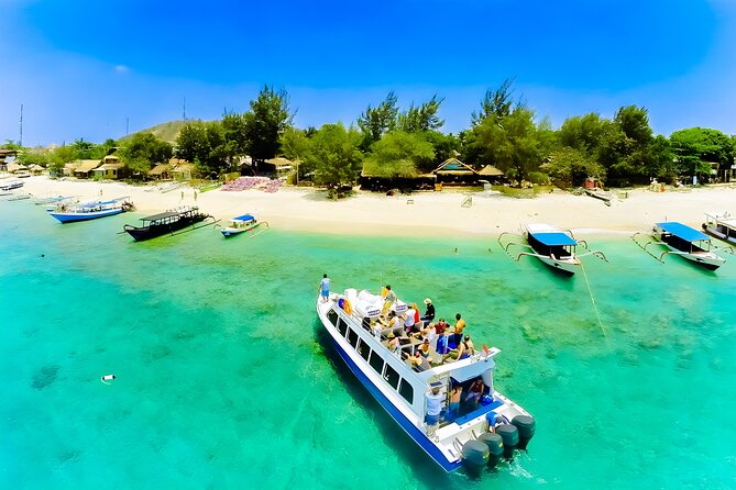 The Best Fast Boat Transfer: Bali - Lombok - Gili Trawangan - The boat route and stops: Trawangan, Gili Air, and Bangsal Lombok