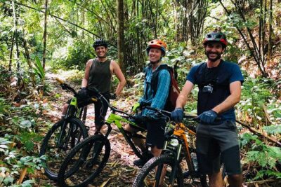 The Volcano Trail – Epic Volcano Cycling Adventure - The ride’s middle magic: rice paddies, villages, and XC comfort