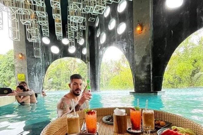 Thing to do – ATV Quad Bike, River Tubing and Tlaga Singha - Tlaga Singha pool club in Singapadu: a real reset after dirt and water