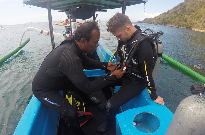 Try Scuba Diving at Padang Bai - Lunch, drinks, and the post-session reset