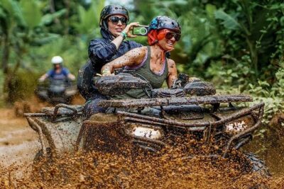 Ubud ATV Alasan Adventure Waterfall Gorilla Cave & Cretya Pool - Alasan Adventures ATV: trails, cave features, and a guide who keeps you moving