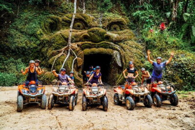 Ubud ATV Quad Bike Adventure with Lunch and Cretya Pool Access - Getting ready at Alasan Adventure: briefing, gear, and confidence