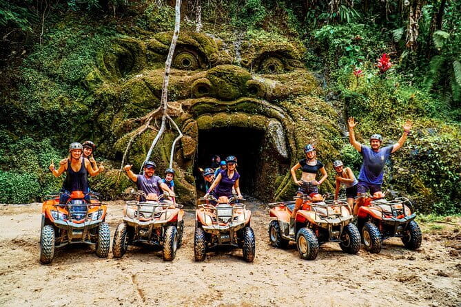 Ubud ATV Quad Bike Adventure with Lunch and Cretya Pool Access - Getting ready at Alasan Adventure: briefing, gear, and confidence