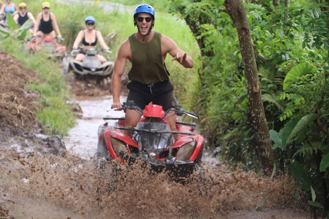 Ubud ATV Quad Bike and Snorkeling at Blue Lagoon Beach - ATV Quad Bike in Ubud: getting off pavement the right way