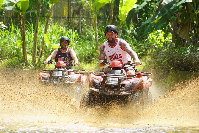 Ubud ATV Quad Bike and Snorkeling at Blue Lagoon Beach - The “jungle trails to rice fields” route: what you’ll actually feel