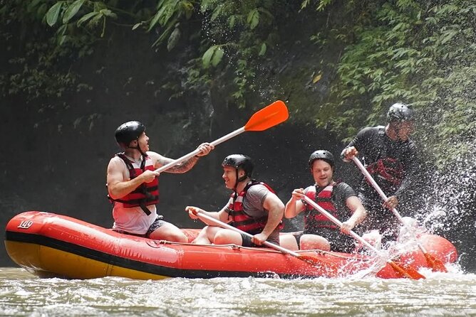Ubud: ATV Quad Bike, Jungle, Waterfall, Tunnel and Rafting Trip - Cretya Sunset Bresela lunch and pool-bar unwind after the mud