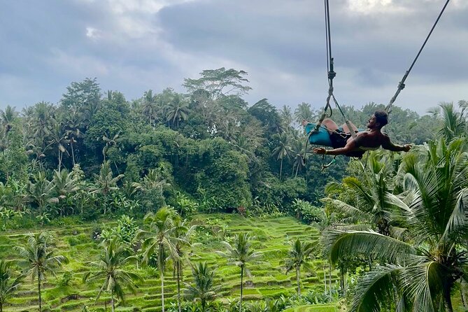 Ubud: ATV Rafting + Zipline, Swing, Sky Bike in Bali Rice Terrace - U Fun Field: Zipline, Swing, Sky Bike, and the Wings of Bali Photo Zone