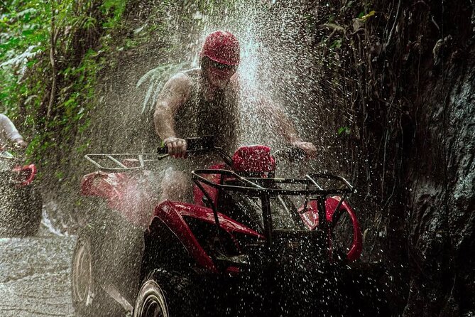 Ubud Bali ATV Quad Bike Legong Temple cave with Lunch and Pool - Entering The ATV World: Quad Bike Tracks Around Ubud