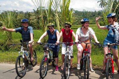Ubud Cycling Tour - Tegalalang Rice Terrace stop: quick photo time, big payoff