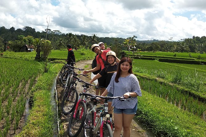 Ubud Cycling Tour - Pickup, AC vehicle, helmets, and the “make it easy” details