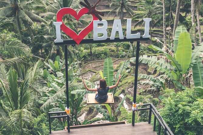 Ubud Day Tour - Top Things to do in Ubud + Local Ubud Guide - The Big Sights Sequence: Monkey Forest, Tegenungan Waterfall, Swing, and Tegalalang