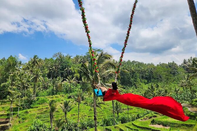 Ubud Half Day Zipline and Jungle Swing - Half-Day Plan: Ulu Petanu Waterfall, Rice Terraces, and Adventure in One Stretch
