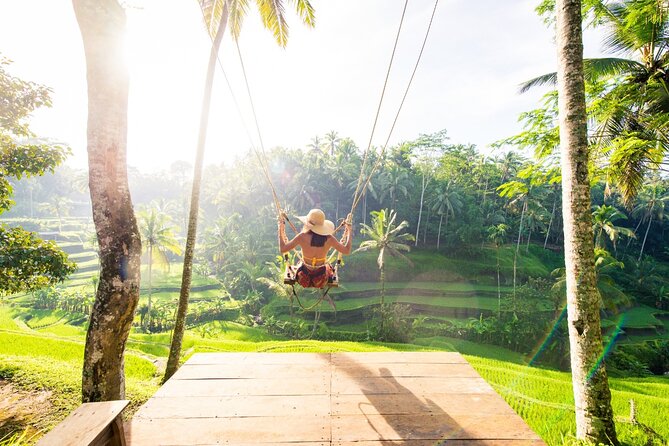 Ubud Hidden Gems Private Tour with Local Expert & Hotel Pickup - Happy Swing Bali: Jungle Views and Fun Photo Stops