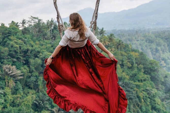 Ubud Monkey Forest, Scenic Rice Terrace with Swing and Waterfall - Stop 2: Tegalalang Rice Terrace and the Swing-View Build-Up