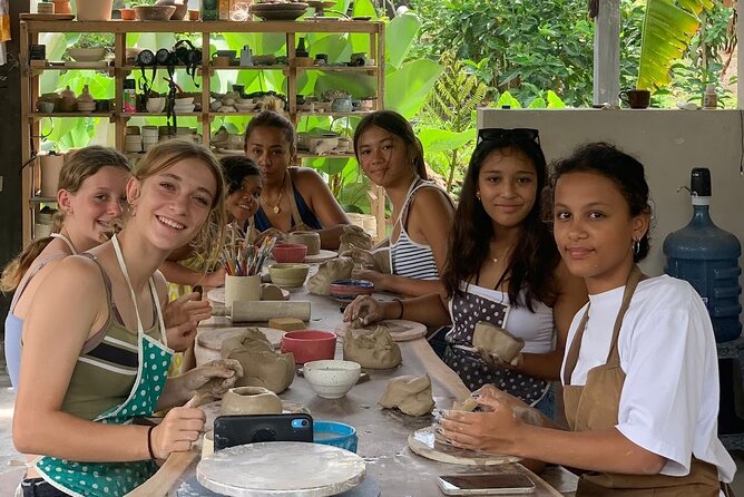 Ubud Pottery Ceramic Class in Bali - The studio vibe: small groups, helpful mentors, and a garden setting