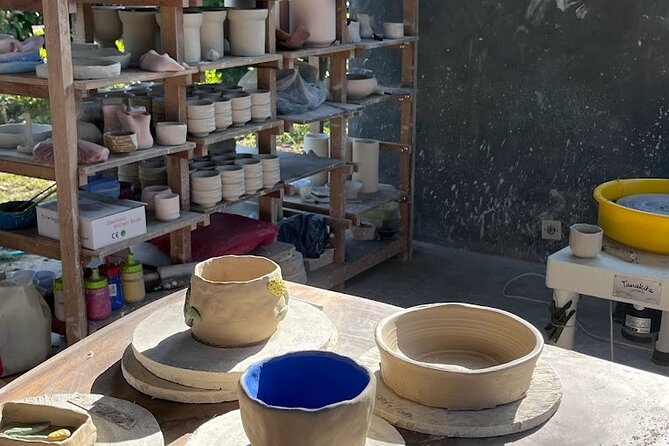 Ubud Pottery Ceramic Class in Bali - Take-home pottery timing: don’t cut it close