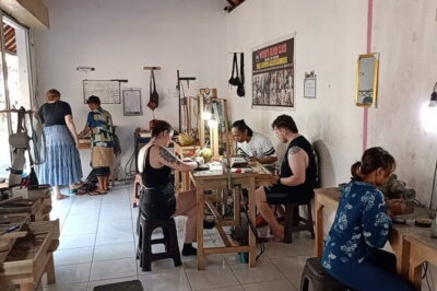 Ubud Silver Class Making Your Own Silver with 7gr of Silver - How the Workshop Flows: From Shaping to Polishing