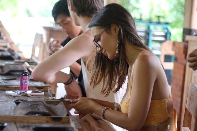 Ubud Silver Class Making Your Own Silver with 7gr of Silver - Pair It With Ubud Shopping and Walking Time