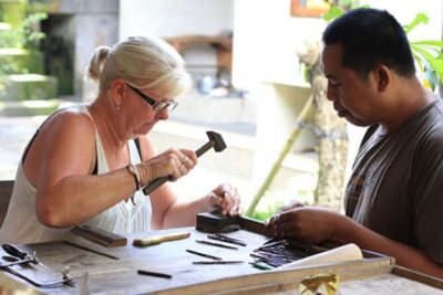 Ubud Silver Jewelry Making Class with Temple, Monkey Forest - Sacred Monkey Forest Sanctuary: Seeing the Long-Tailed Macaques