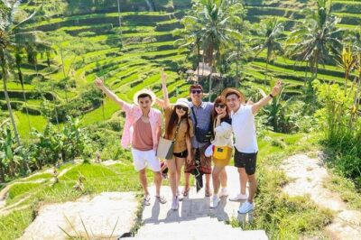 Ubud Tour - Monkey Forest, Temple, Waterfall, and Rice Terrace - Tegenungan Waterfall: a classic stop, with swim conditions to watch