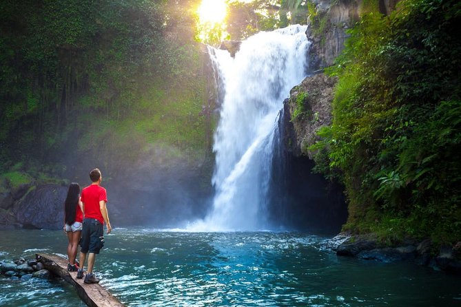 Ubud Tour with Swing, Temple, Monkey Forest, and Waterfall - Tegenungan Waterfall: the cool-off stop that depends on weather