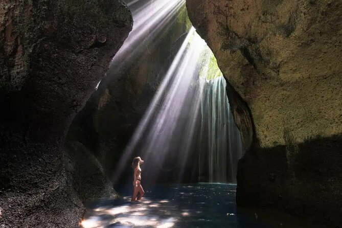 Ubud Waterfalls and Rice Terraces Private Day Tour - Tibumana Waterfall: A Jungle Pool Break