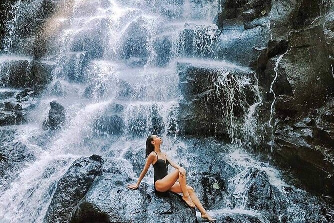 Ubud Waterfalls, Temple and Rice Terrace - Private Tour - Tibumana Waterfall: natural pool time with a quieter vibe