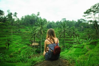 Ubud yoga, rice terrace walk and floating Breakfast tour - Getting to the starts: A/C pickup that saves your morning