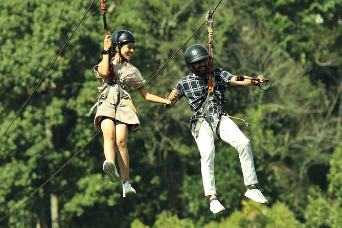 Ubud Zip-Line Adventure, Rice Terrace & ATV Quad Bike - Key highlights at a glance