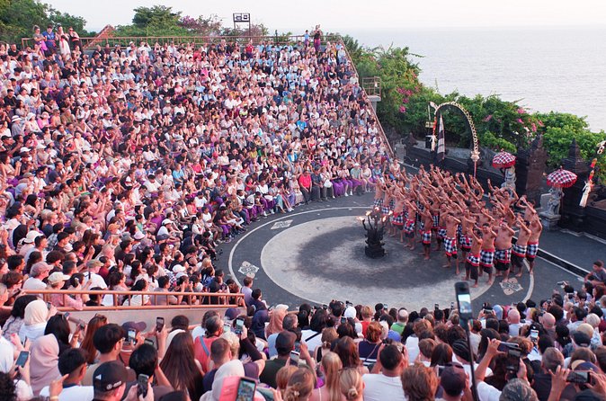 Uluwatu Kecak and Jimbaran Bay - Ubud highlights that add substance: Batuan, Tegenungan, and Tegalalang